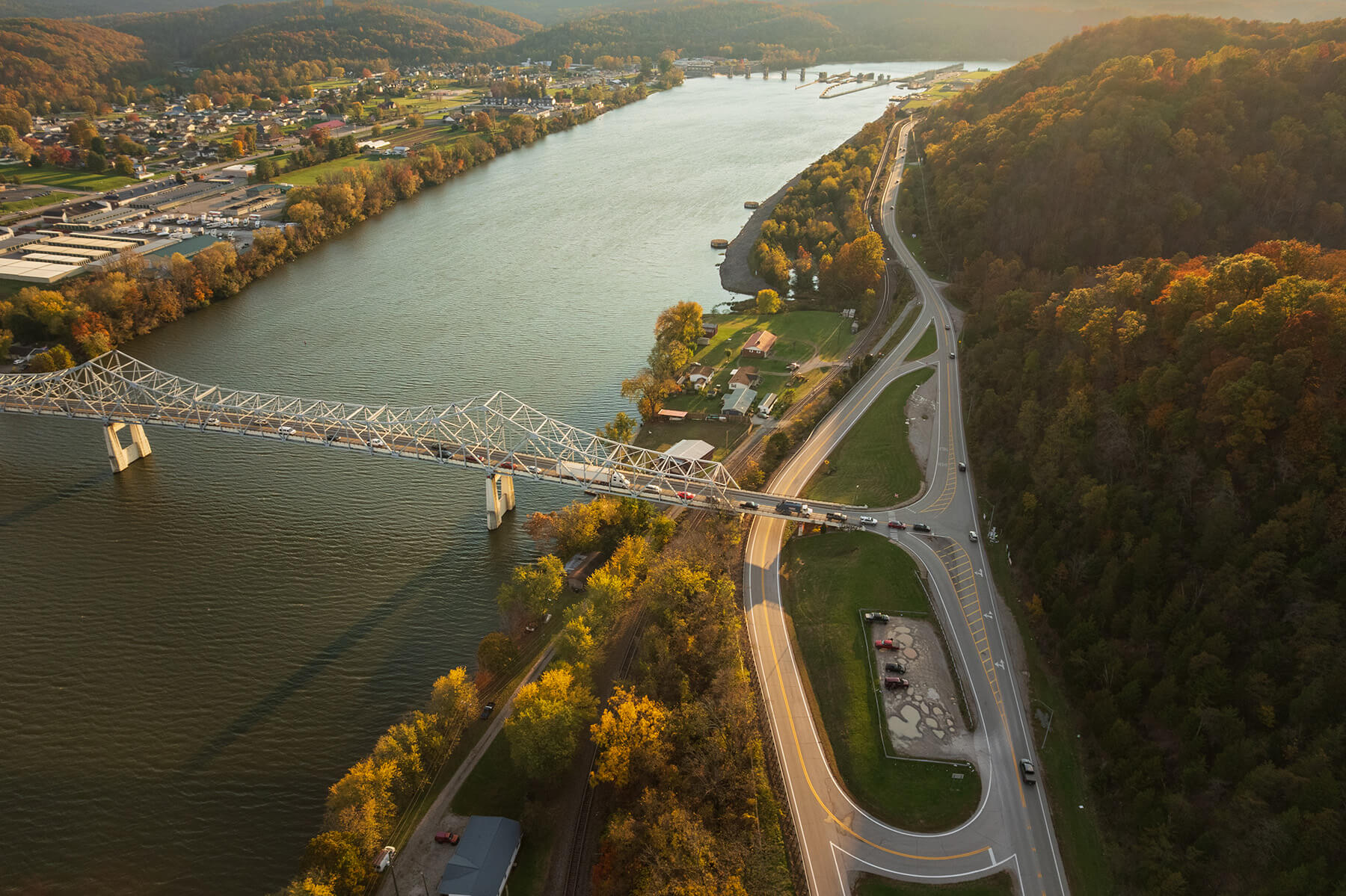 Putnam County, West Virginia in Fall